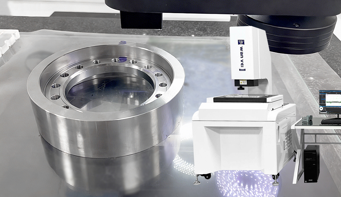 万维全自动拼接闪测仪：汽车精密环形件全检实测案例