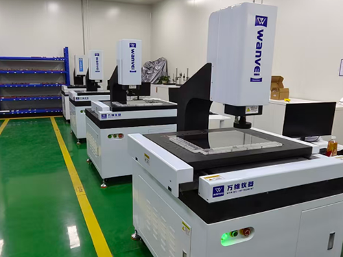 精密结构件行业批量订单交付！二次元影像测量仪顺利上门安装